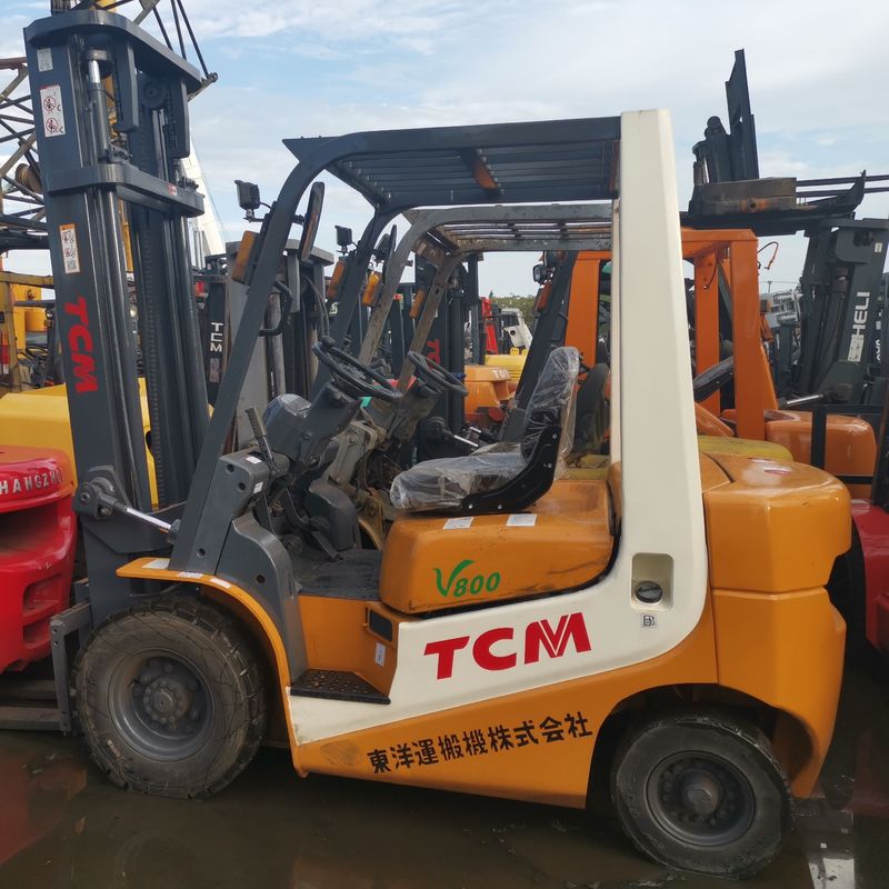 2500 kg Gewicht Gebraucht TCM Gabelstapler FD25T6 2,5 Tonnen Japan Original in gutem Zustand