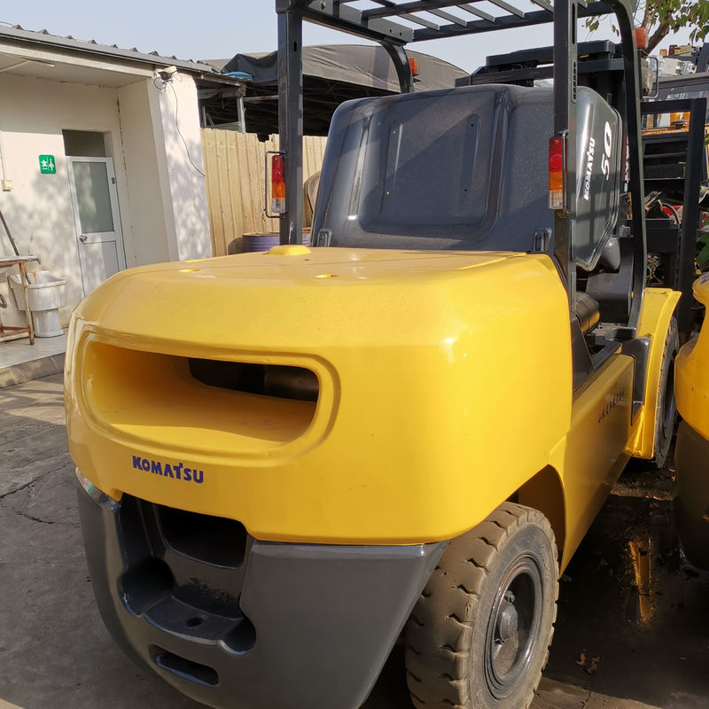 5 Tonnen Japan Original Komatsu FD50-7 Diesel Gabelstapler in Shanghai mit 1200 mm Gabellänge