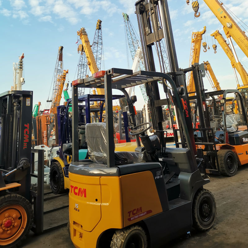 Gebraucht Tcm Elektro-Forklift 1,5 Tonnen mit Routine-Forklänge und 1500 kg Gewicht