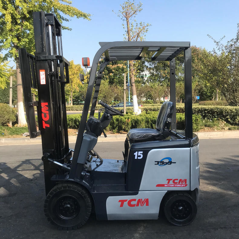 Elektrischer Gabelstapler FB15 1,5 Tonnen mit Clark Gabelstapler Shanghai Gebraucht und Routine Gabelbreite