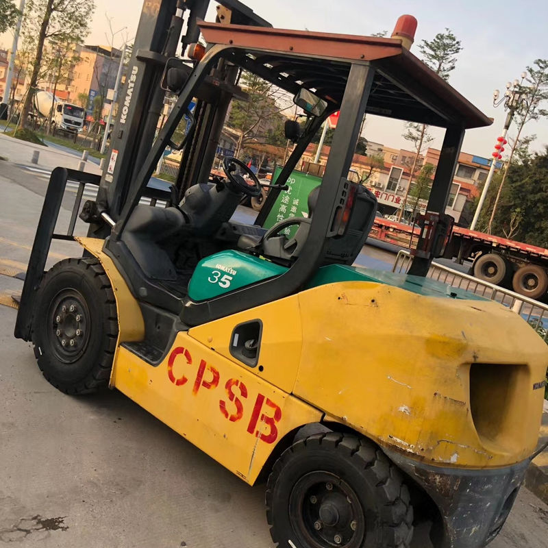 Japanischer Komatsu 3 Tonnen FD30/FD20/FD25/FD35/FD40/FD50 Gabelstapler mit manueller Energiequelle