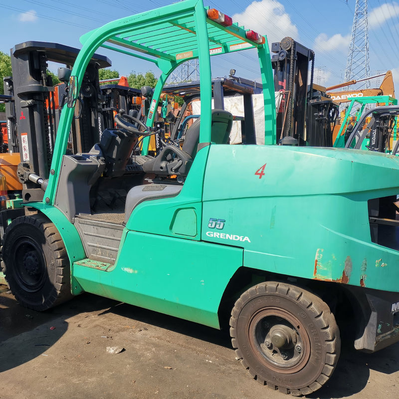 Gebraucht Mitsubishi 5,5 Tonnen Diesel Gabelstapler in gutem Zustand Japan Original Shanghai