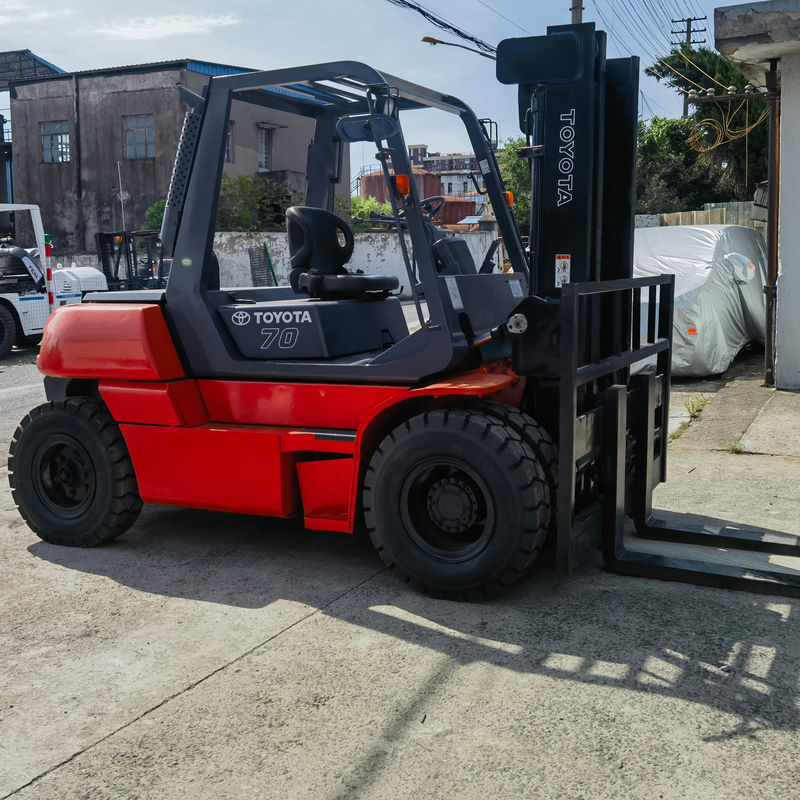 7 Tonnen Diesel-Forklift mit EPA-Zertifizierung und Toyota ISUZU Motor Routine-Forklänge