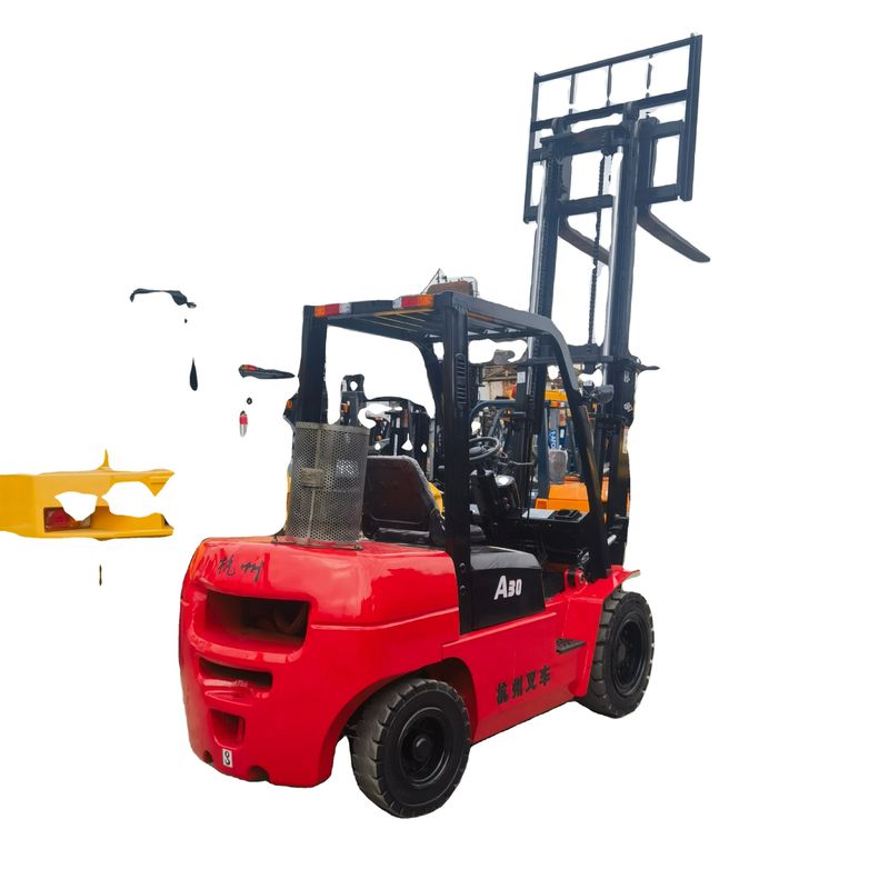 Ausgezeichneter Zustand Hangzhou A30 3 Tonnen Diesel-Forklift für kleine Unternehmen