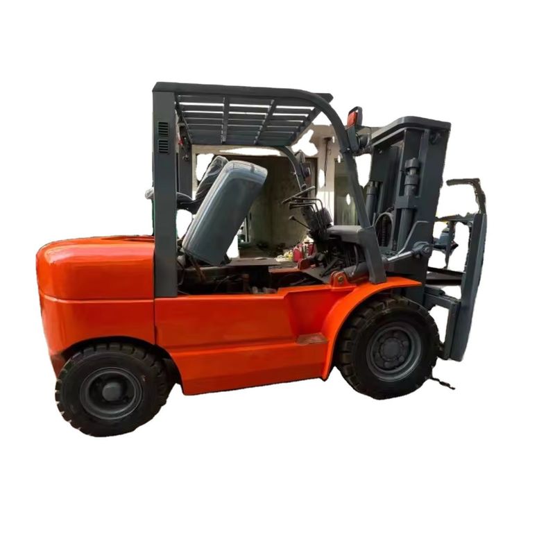 Gebrauchtes Hubschrauber-Forklift-LKW Diesel CPCD50 5 Tonnen mit Seitenverschiebungszylinder 3 Tonnen 8 Tonnen 10 Tonnen Gabelstapler für Hafenlager